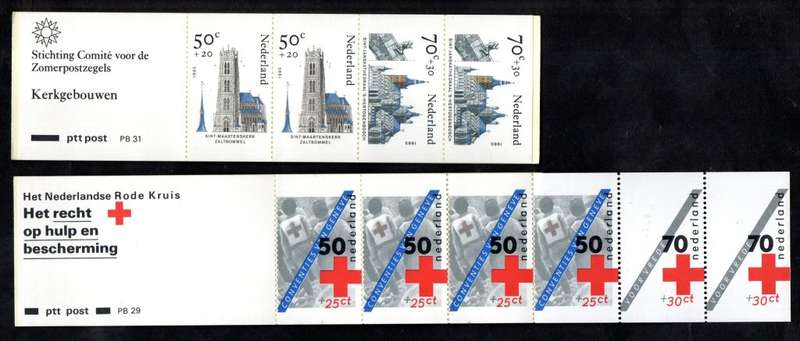 NETHERLANDS SELECTION OF (X16) MINT AND COMPLETE BOOKLETS. AS PER SCANS. GREAT LOT.