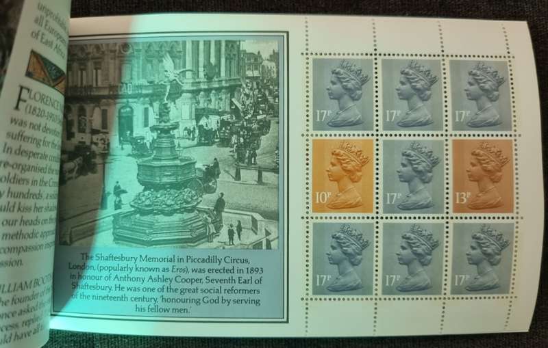 GB 1984 `THE STORY OF OUR CHRISTIAN HERITAGE` MINT AND COMPLETE BOOKLET. SG DX5. CV GBP 32.