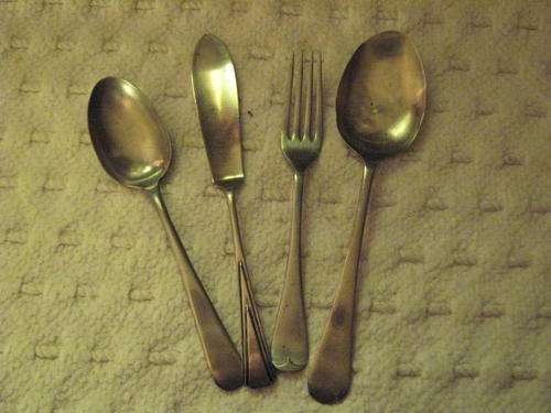 Vintage Epns, Awlwyte, Nickel Silver Made in England Cutlery