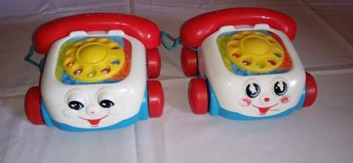 >>> 2 x Fisher Price Toy Telephone`s Collectables <<<