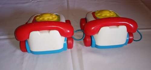 >>> 2 x Fisher Price Toy Telephone`s Collectables <<<