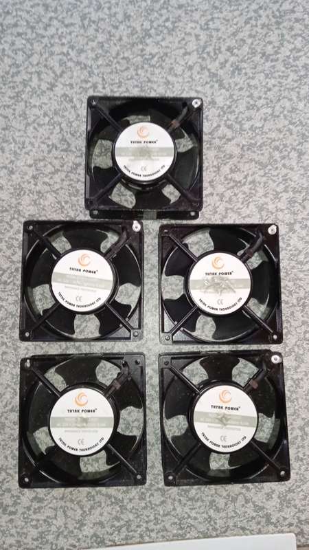 A must Have 5 x Fan Units For Biltong Cabinets or Data Cabinets Very Strong Fans