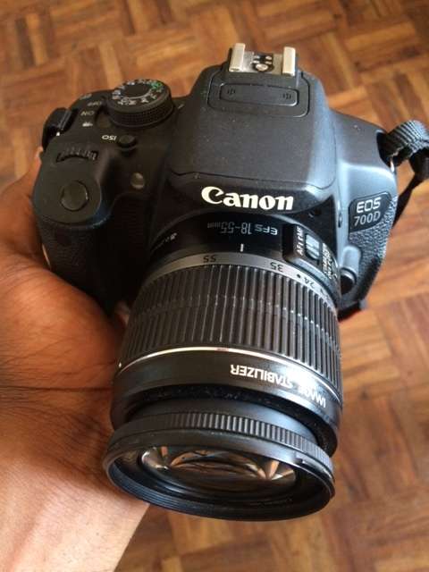 Canon 700D + 18-55mm Lens Imagine Stabilizer
