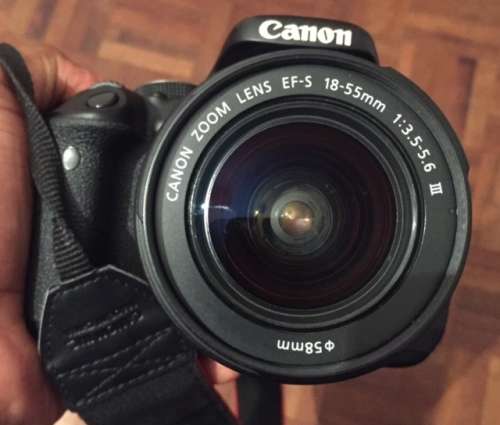 Canon EOS 600D DIGITAL SLR  CAMERA + Lens 18-55 mm III