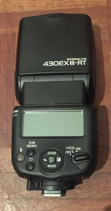 Canon Speedlite 430EX III Flash for canon DSLR Cameras ****As New****