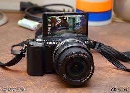 Sony Alpha 5000 Mirrorless - 20.1Megapixels + 16-50 OSS Lens