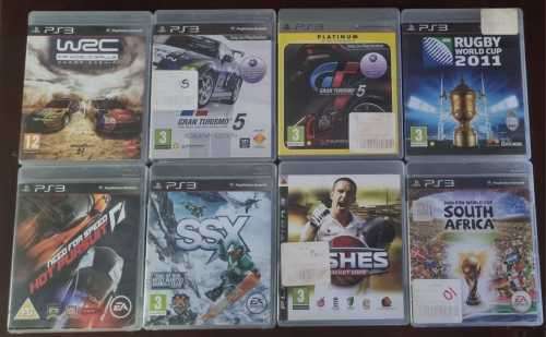 PS3 slim console with 29 Games , Original Sony Remote & HDMI Cable. Plug and play!