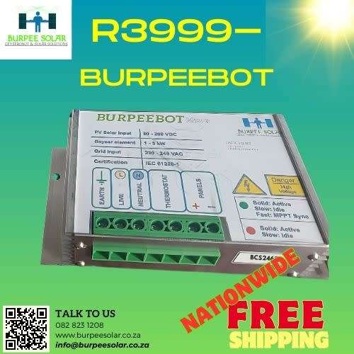 Electric Geyser Conversion Module - Burpee Bot
