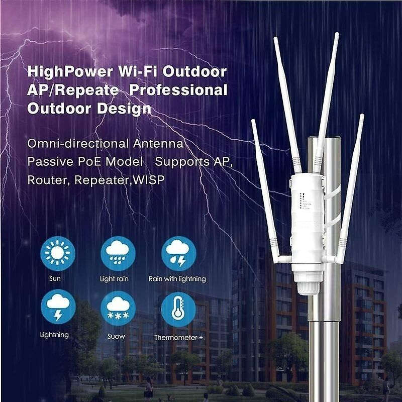 AC1200 Power Dual Band Outdoor Wi-Fi Range Extender