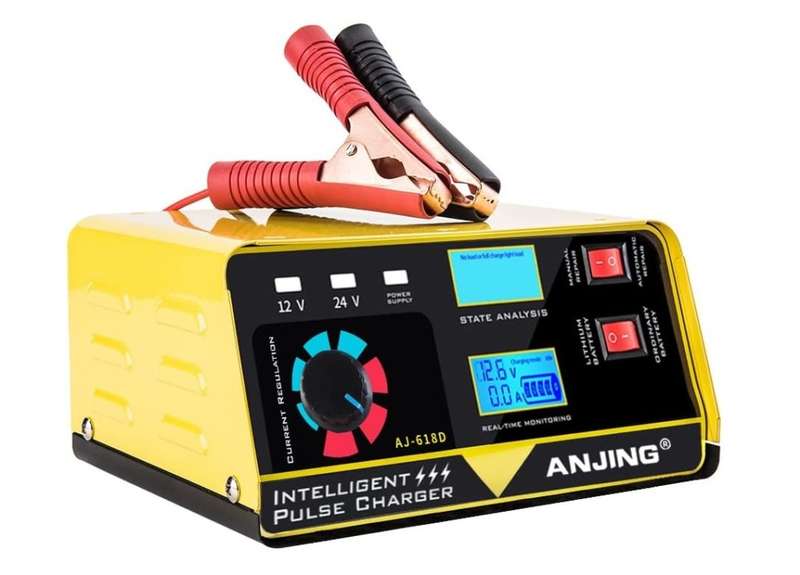 Smart Trickle Charger Maintainer Deep Cycle Battery Repair Charger 12V 24V
