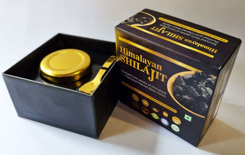 100% Pure Himalayan Shilajit Resin