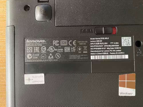 Lenovo G50-80 15` laptop