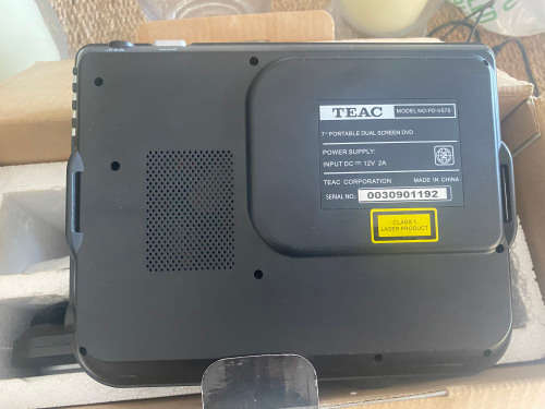 TEAC Dual Car DVD Screens