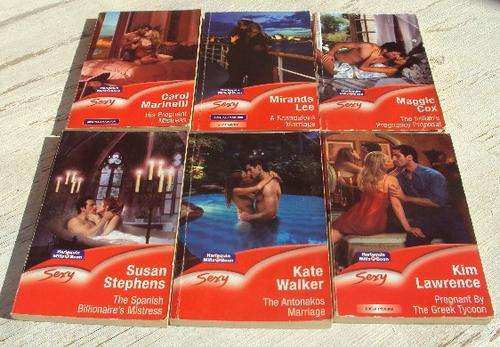 6 Harlequin Mills & Boon Books