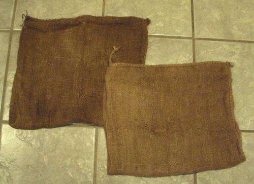 2 Old Hessian Bags