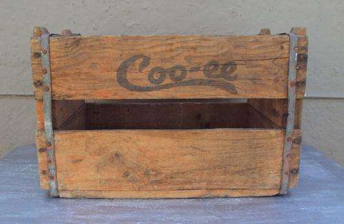 Old Coo-ee Wooden Crate