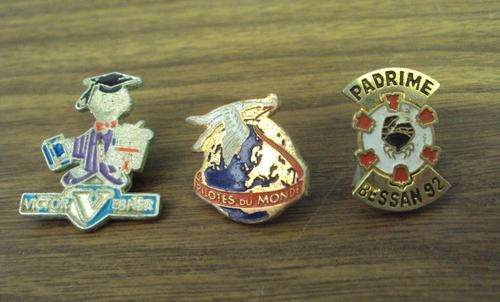 3 Old Badges