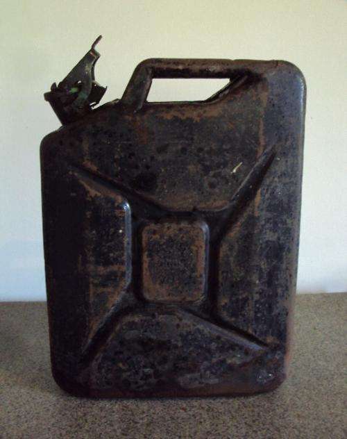 Old Steel Jerry Can