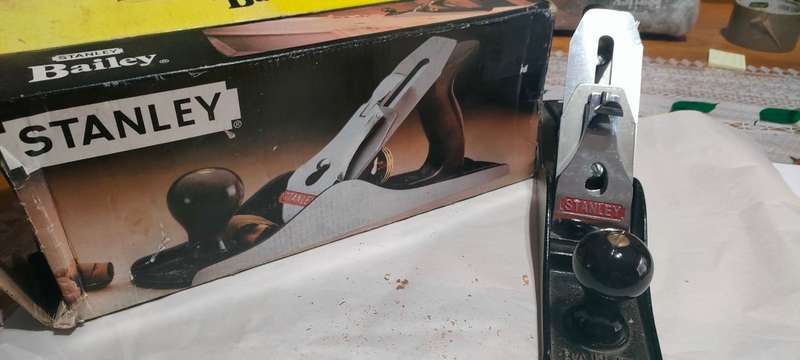 STANLEY 1-12-005 NO. 5 SMOOTH HAND PLANE 355MM