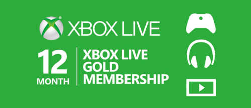 Xbox Live 12 Month subscription