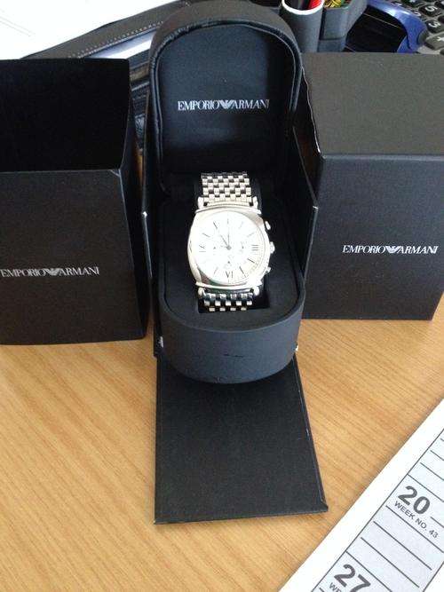 Emporio Armani Watch! Like new. No Reserve!