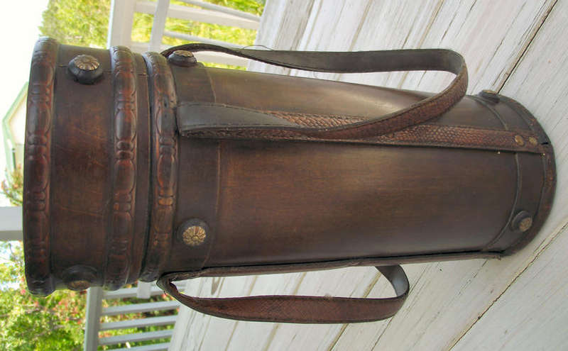 Wooden wine carrier. Make a wonderful gift or decoration for your home.