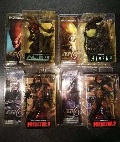 Aliens - Mcfarlane Movie Maniacs 6 set