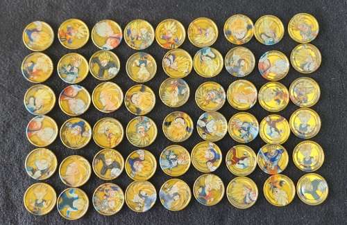 DragonBall Z Gold Tazos