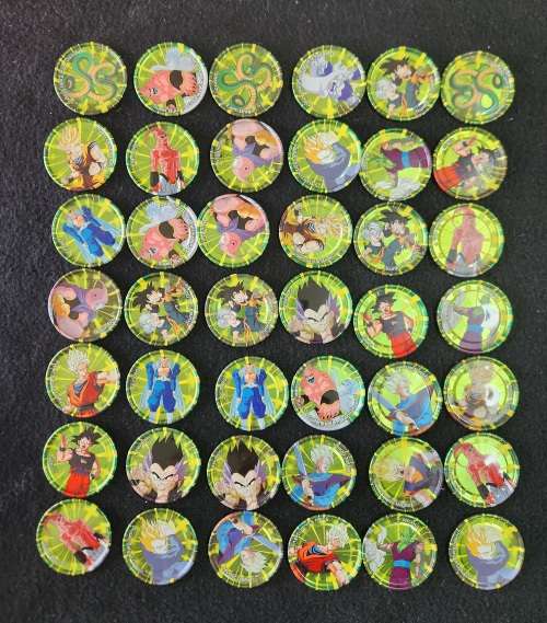 DragonBall Z - Click Metal Tazos