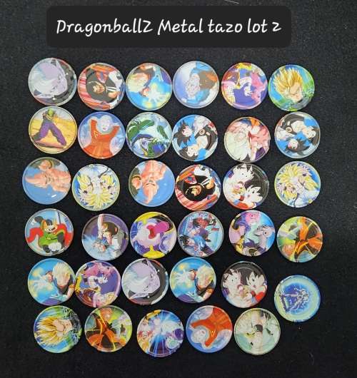 DragonBall Z Metal Tazos