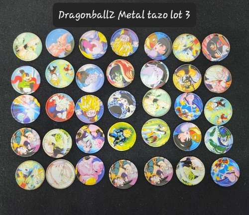 DragonBall Z  Metal Tazos