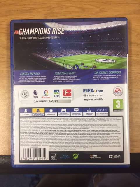 FIFA 19 PS4 Game