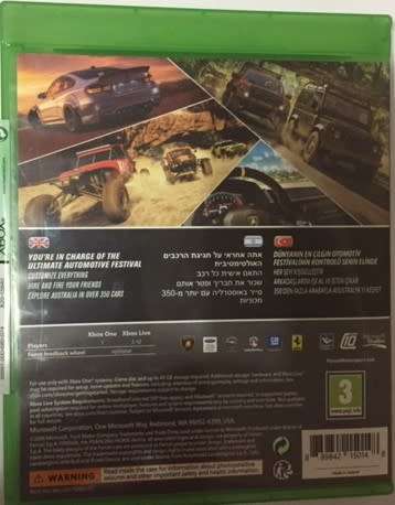 FORZA HORIZON 3 XBOX ONE