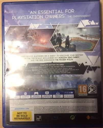 Horizon Zero Dawn PS4 Game