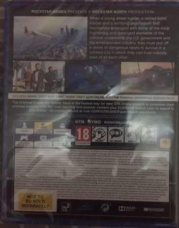 GTA V Premium Edition PS4 Game (New Sealed)