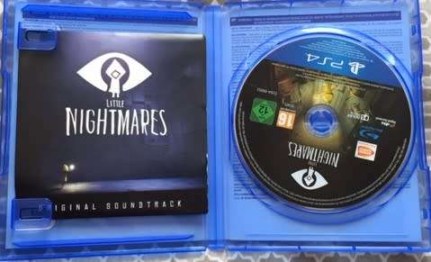 Little Nightmares PS4 includes soundtrack disc