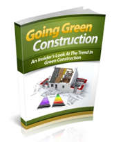 Going Green Construction  EBook .Free shpping