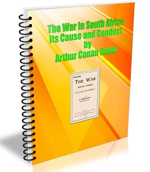 The War in South Africa - It's Cause and Conduct. By A. Conan Doyle. Ebook .Free shpping