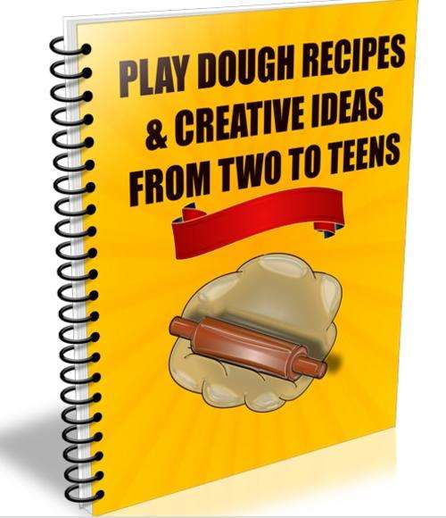 Play Dough Recipes & Creative Ideas for Two to Teens .Free shpping