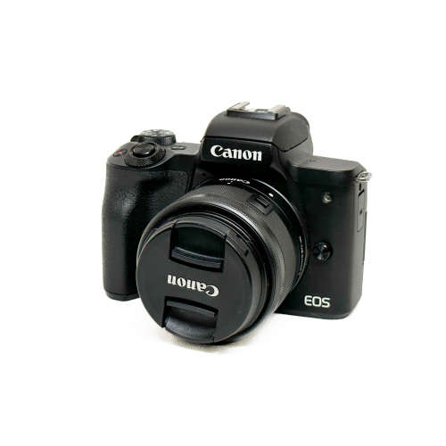Pre-Loved Canon EOS M50 Mark II + 15-45mm + 55-200mm Mirrorless Camera Kit