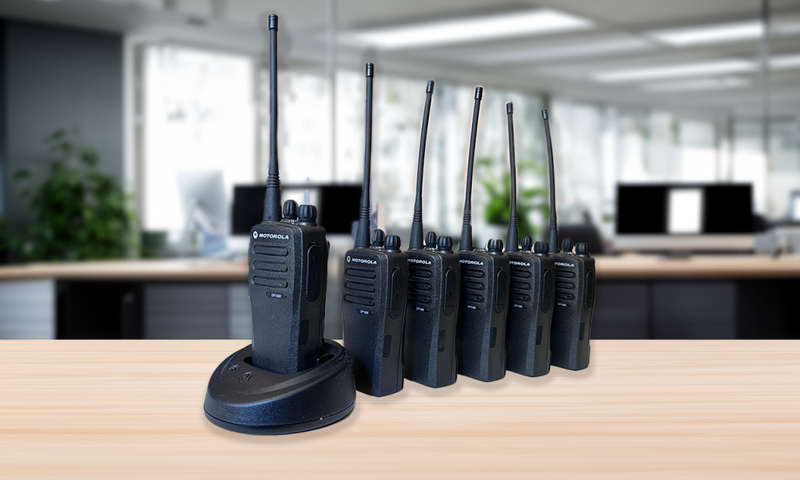 Set of 6 Motorola DP1400 Radios