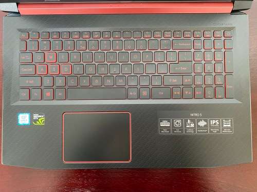 Acer Nitro 5 Gaming Laptop, GTX 1050, i5, 500GB NVME SSD, 12GB DDR4, 15.6" 120Hz FHD Display, As New