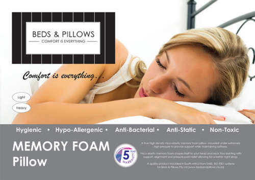 Memory Foam Pillow - Light Classic