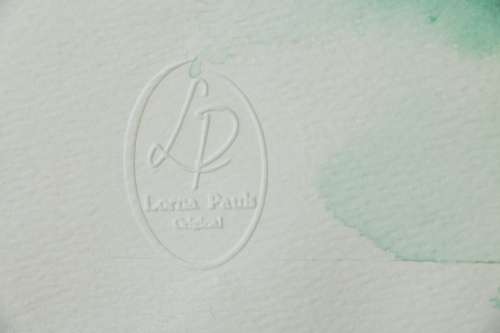 Original Painting by Lorna Pauls - Leopard (297 x 420 mm or 11.7 x 16.5 in)
