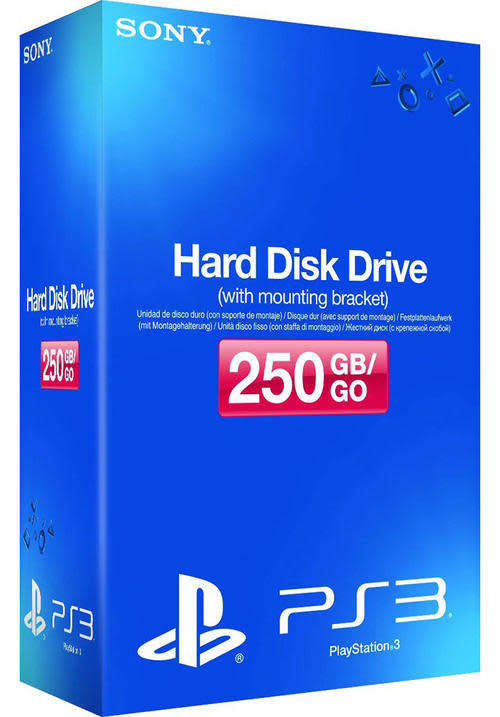 PS3 Super Slim Hard Drive Upgrade Kit 12GB to 250GB