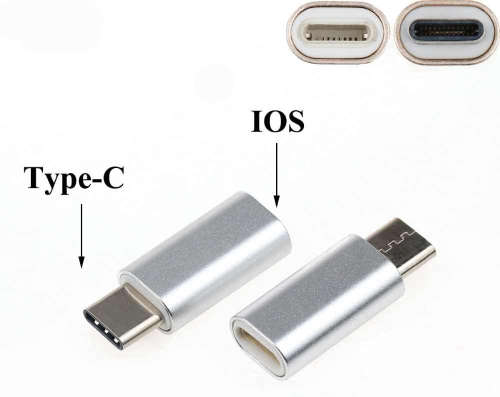 USB Type C to Iphone Lightning USB Adapter OTG
