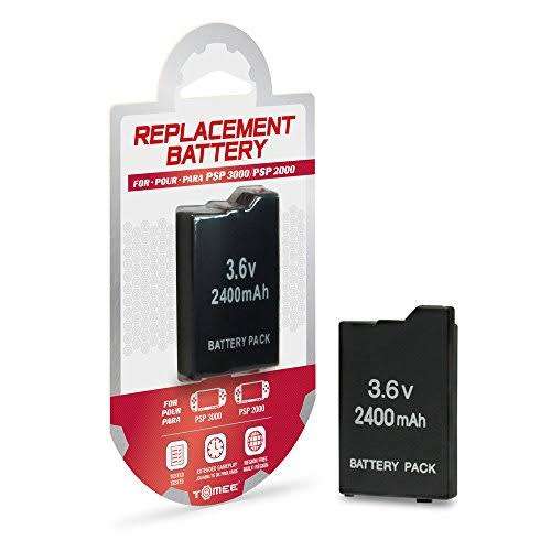 PSP Slim Battery Compatible with PSP Slim 2000 (3.6V 2400mAh)