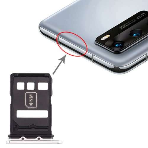 Huawei P40 Sim Tray (Silver)
