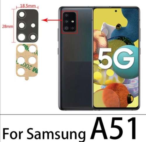 Samsung A51 Back Camera Glass Replacement (Local Stock)