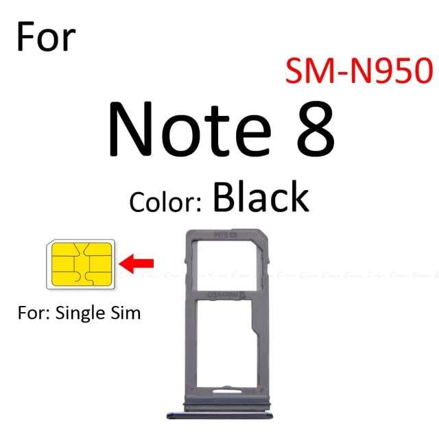 Samsung Note 8 Sim Tray - Single SIM Version (Local Stock) (Brand New)